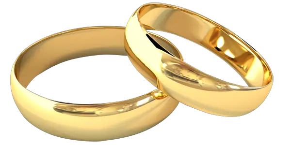 Wedding rings PNG