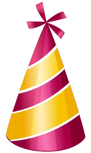 Party birthday hat PNG