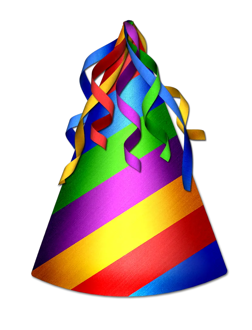 Party birthday hat PNG