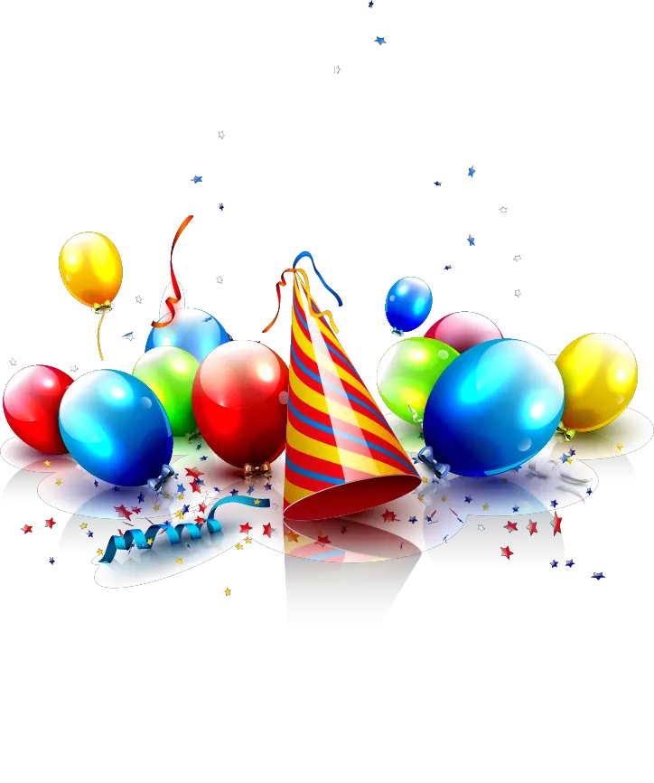 Party birthday hat PNG