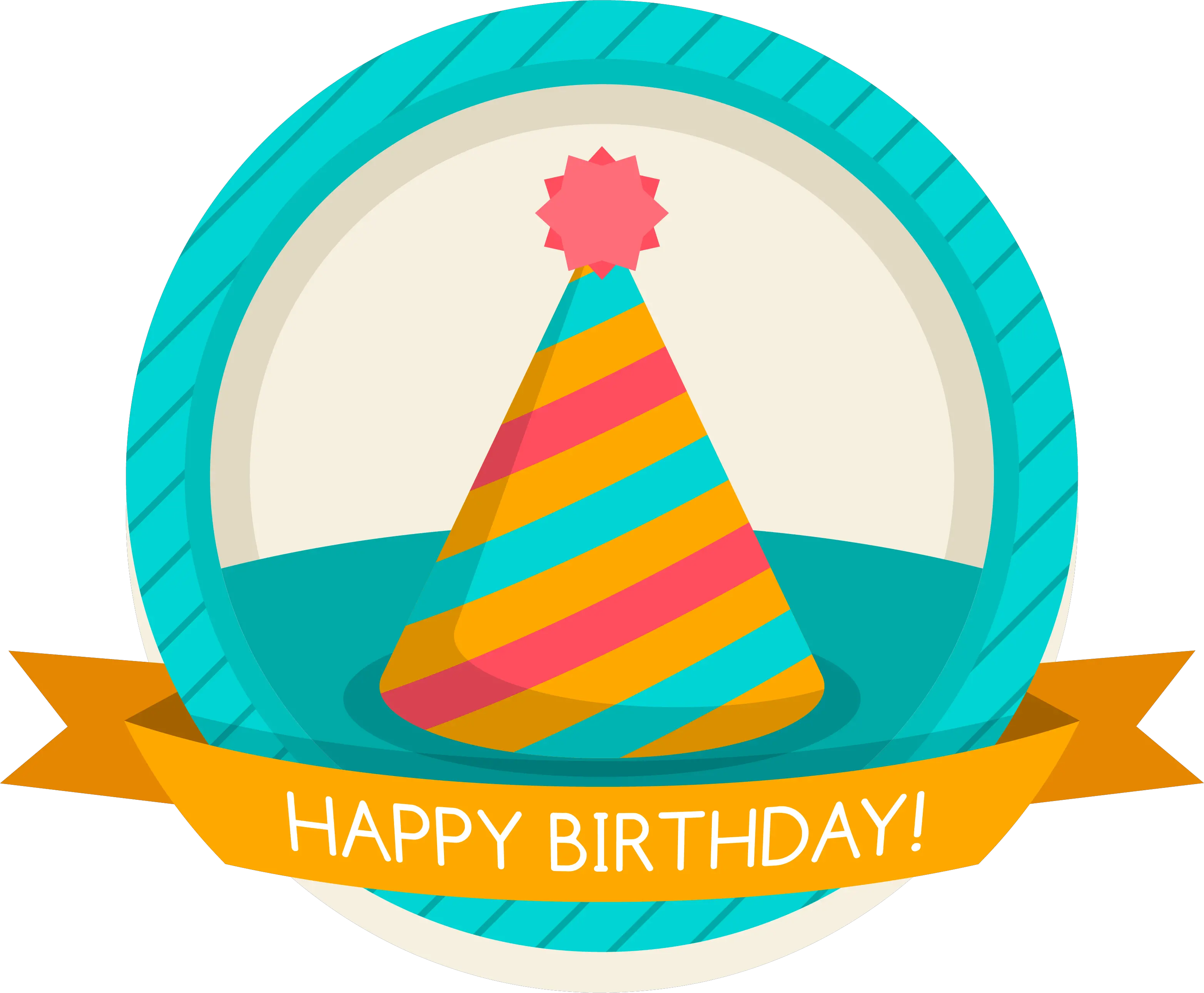 Party birthday hat PNG