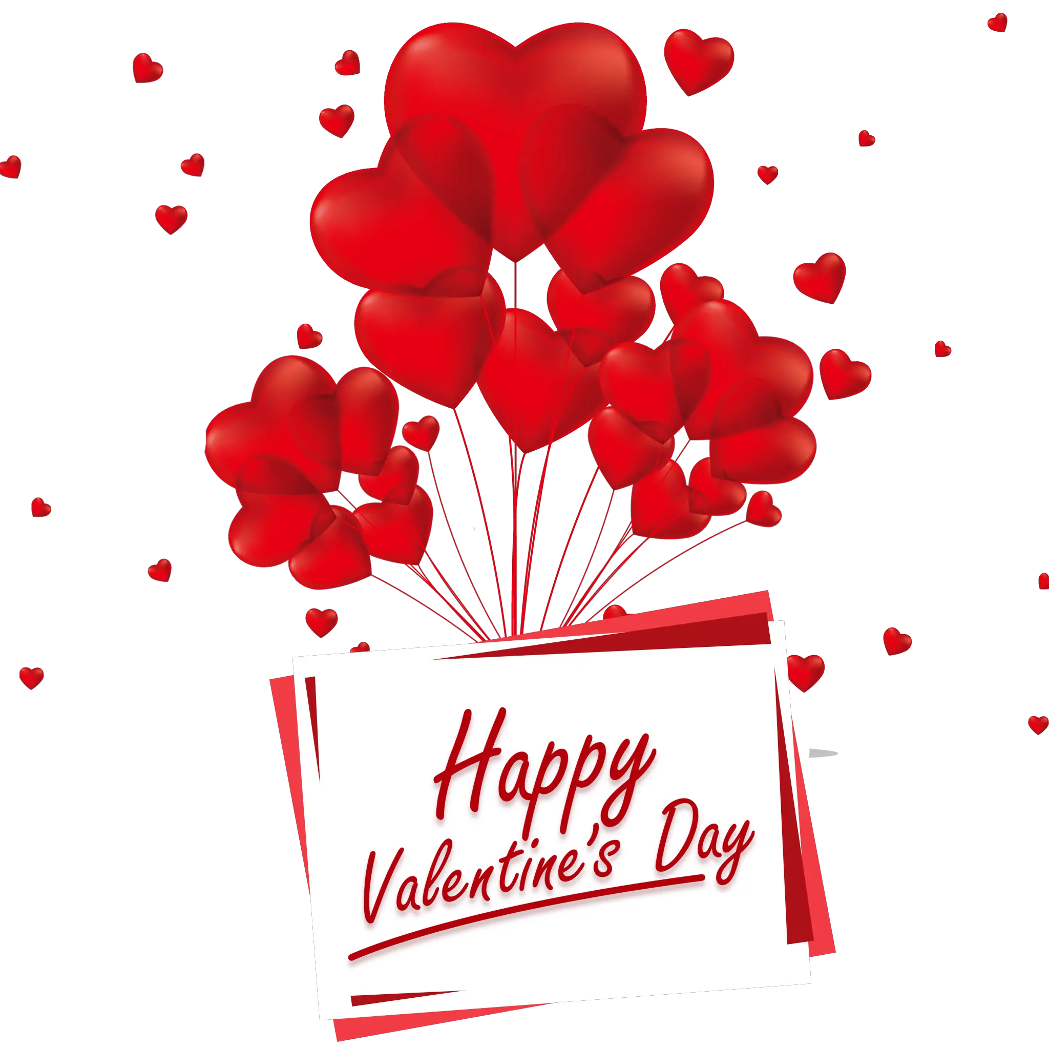 Happy Valentines Day transparent PNG