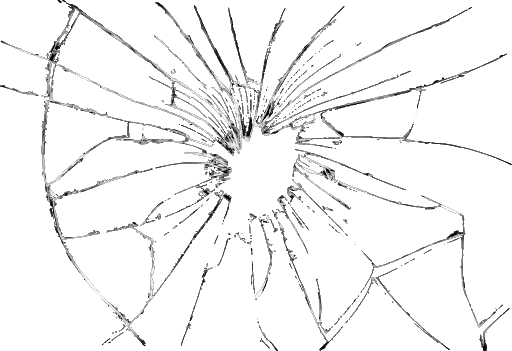 Broken glass PNG