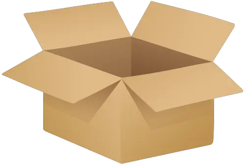 Cardboard box PNG