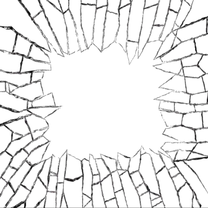 Broken glass PNG