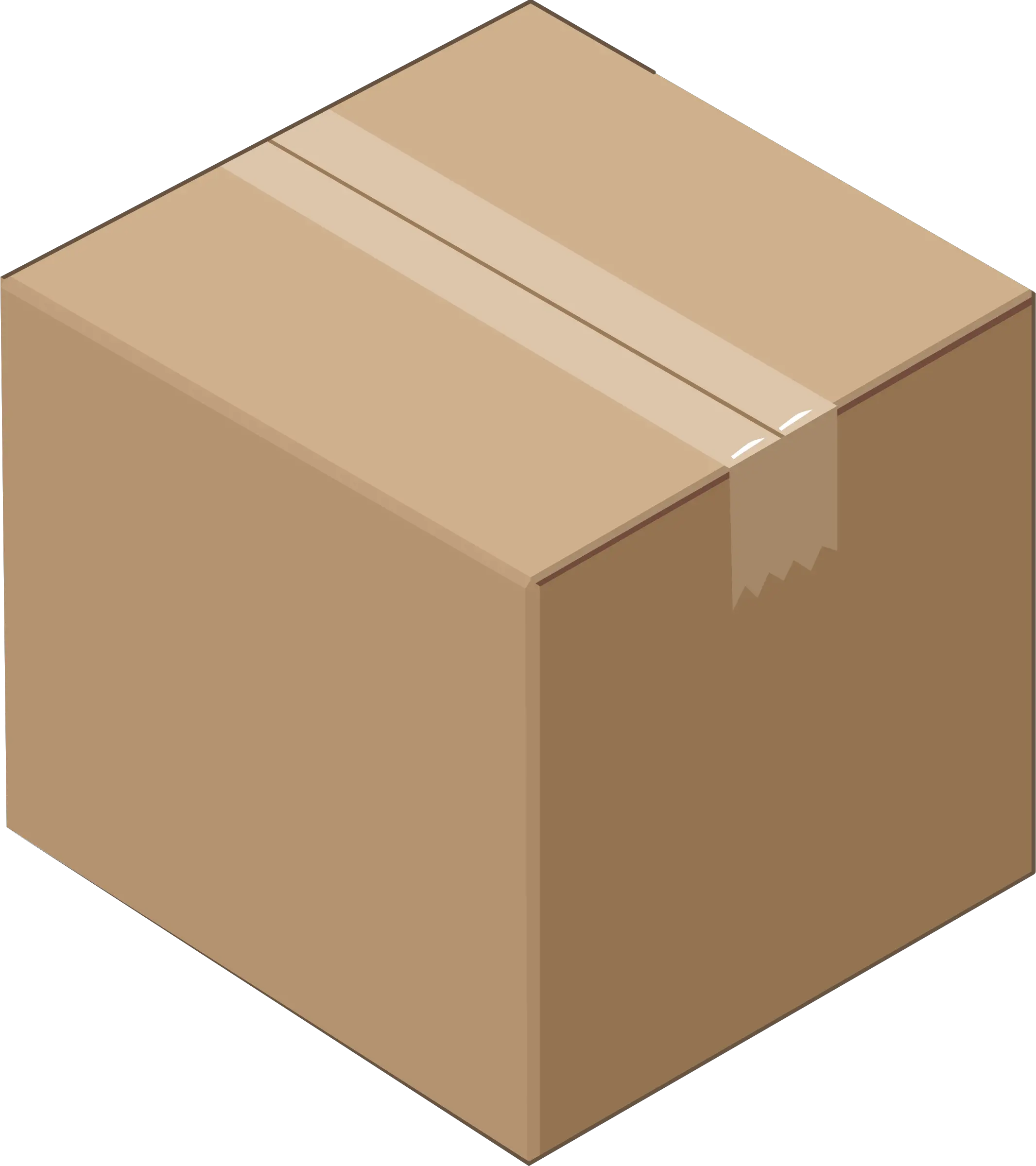 Cardboard box PNG