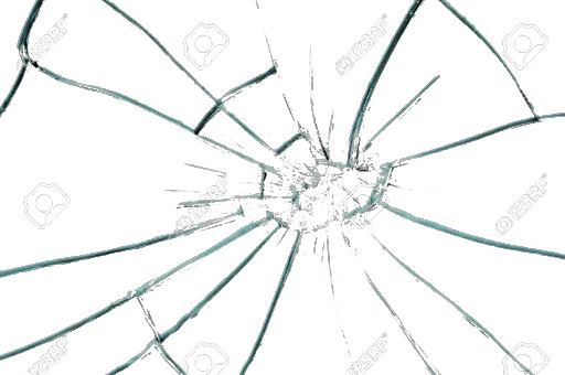 Broken glass PNG