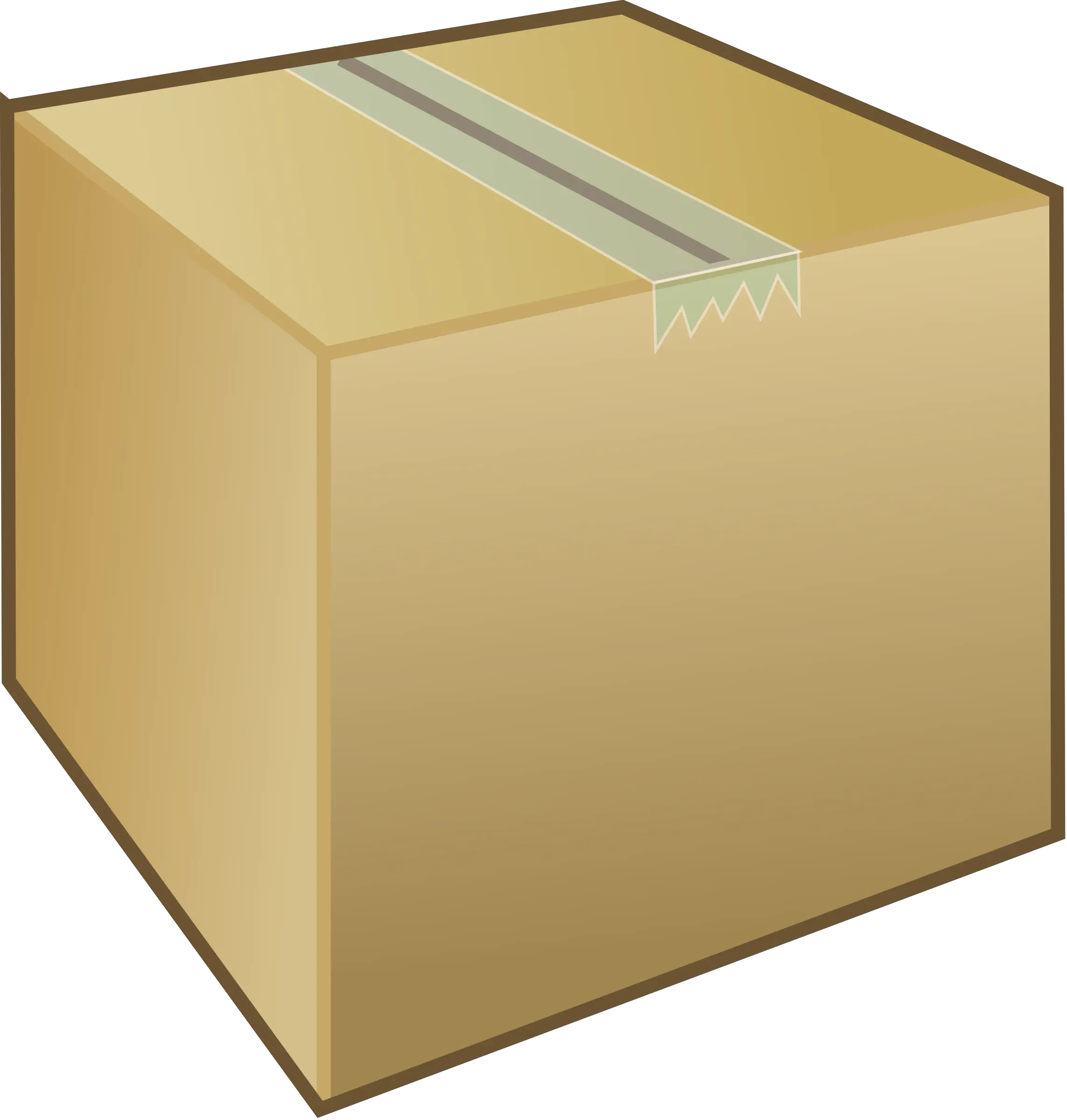 Cardboard box PNG