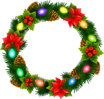 Christmas wreath PNG