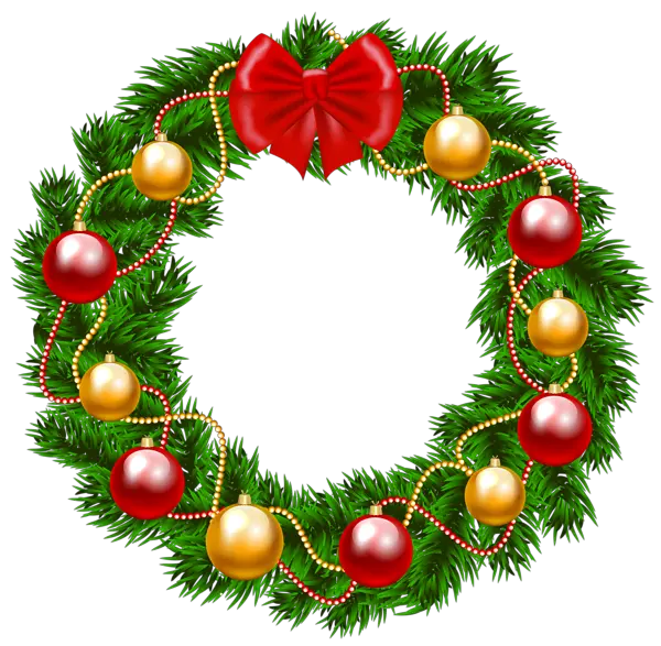 Christmas wreath PNG