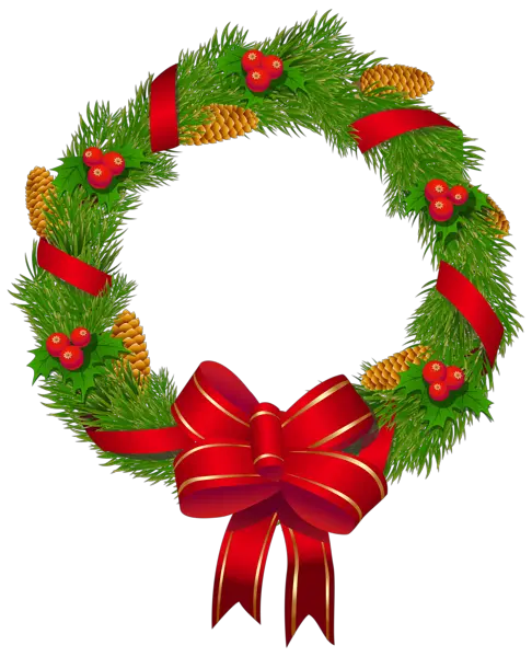 Christmas wreath PNG