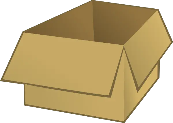 Cardboard box PNG