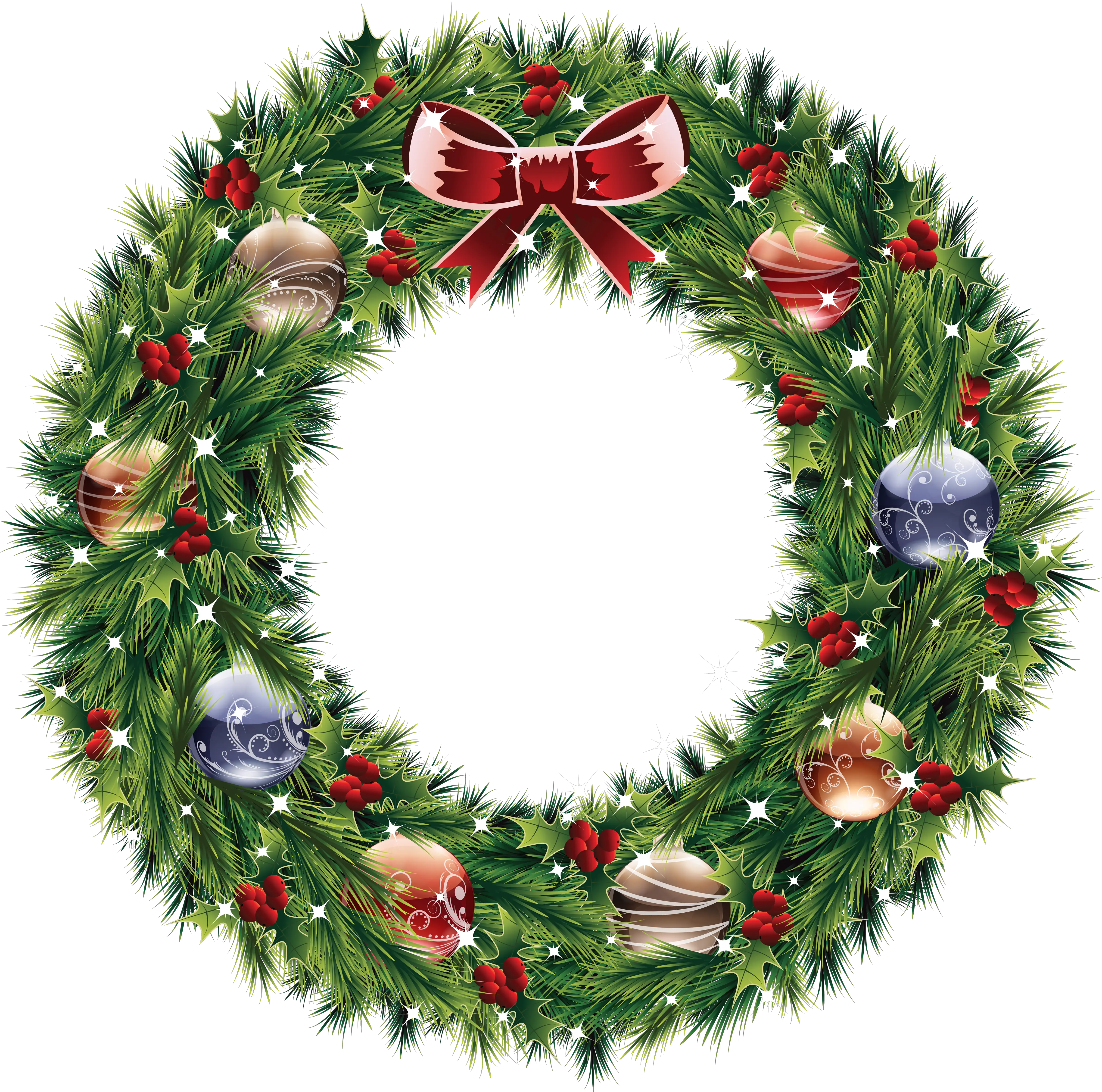 Christmas wreath PNG