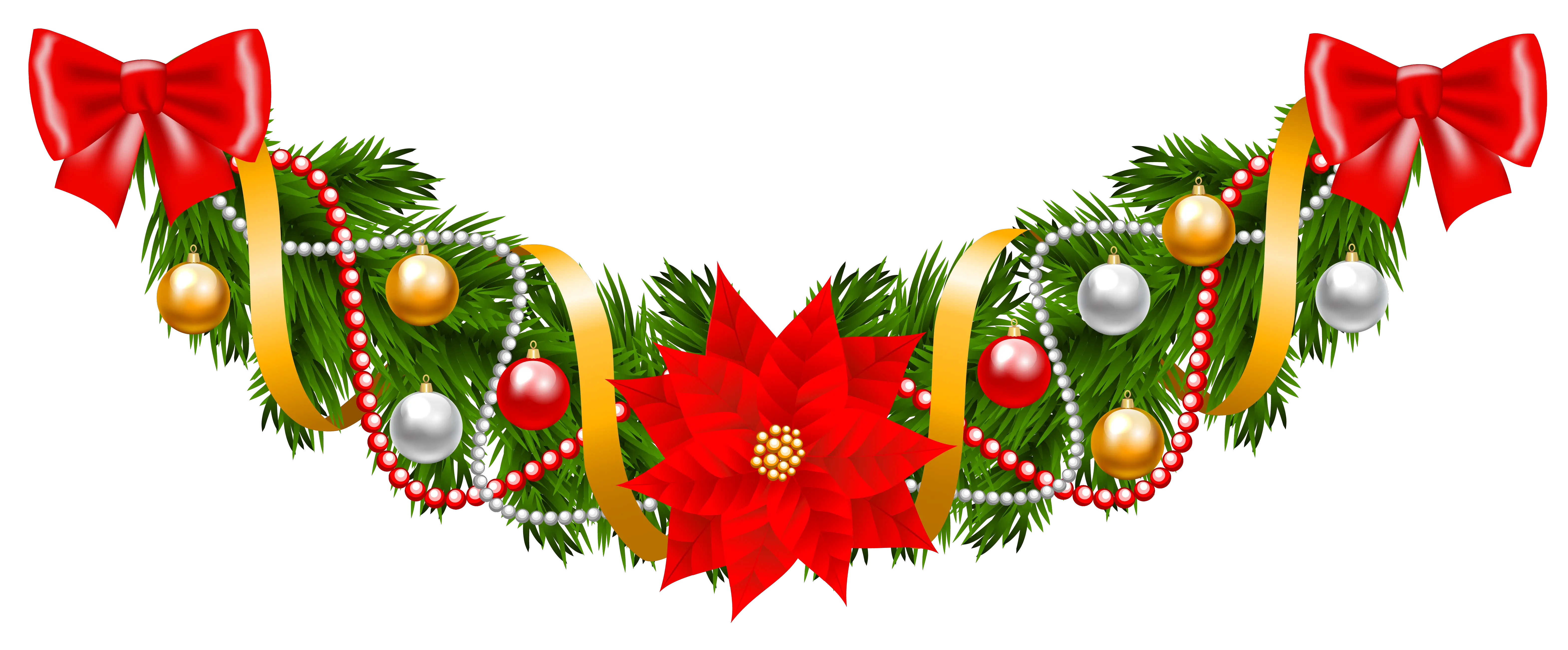 Christmas garland PNG