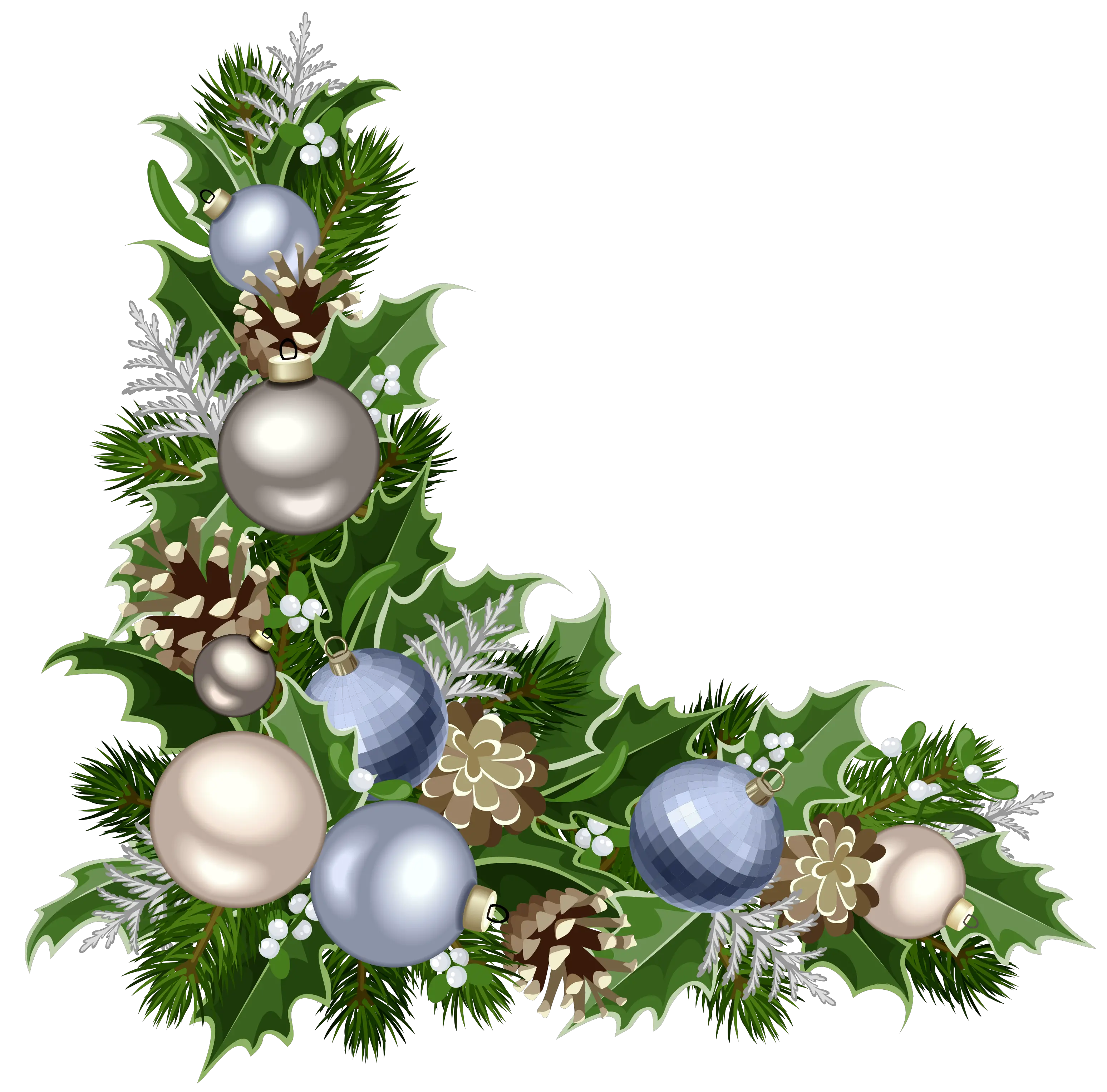 Christmas garland PNG