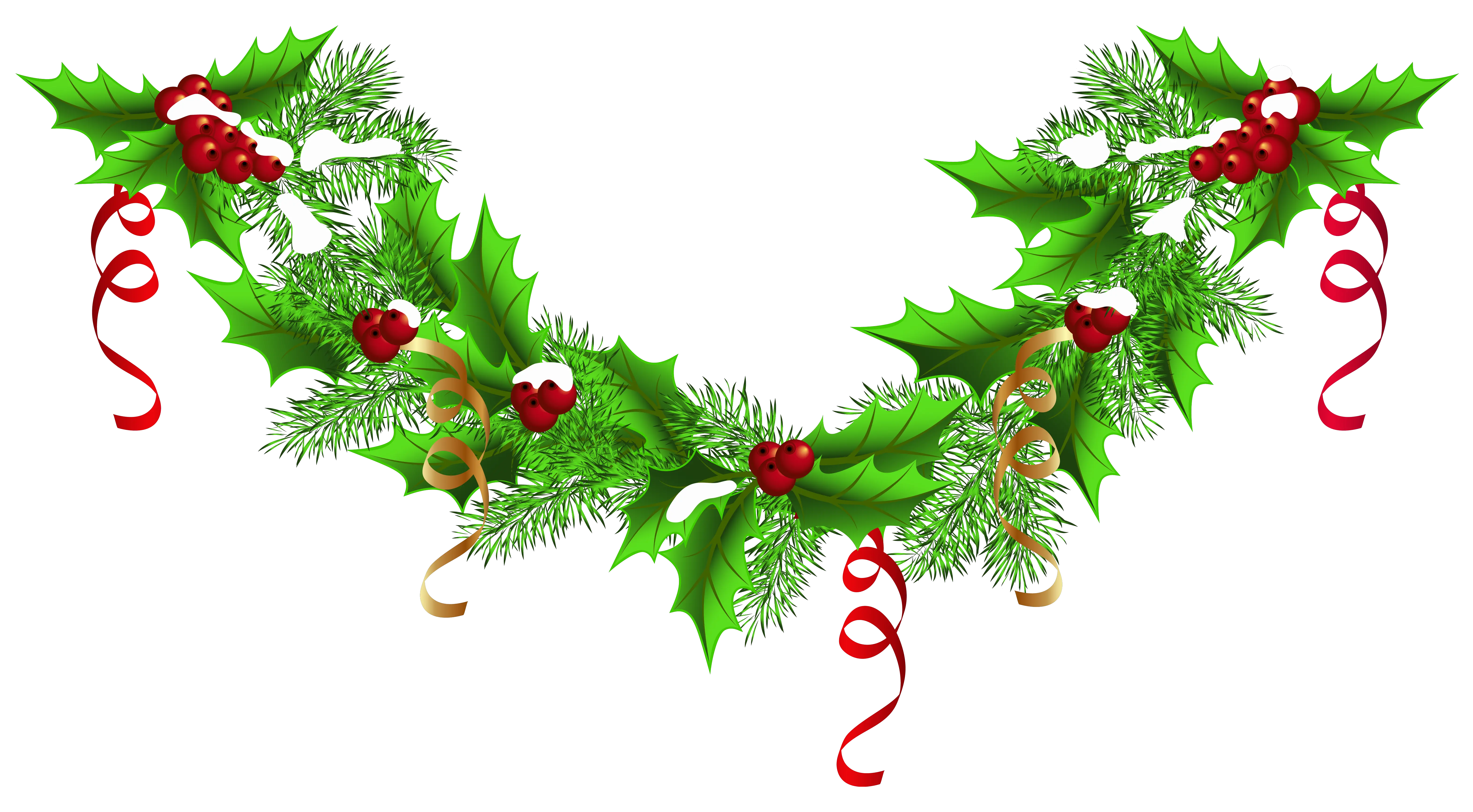 Christmas garland PNG