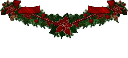 Christmas garland PNG