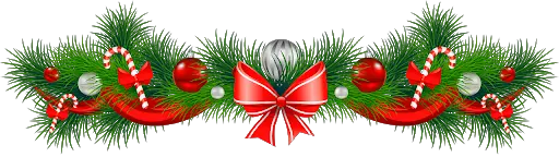 Christmas garland PNG