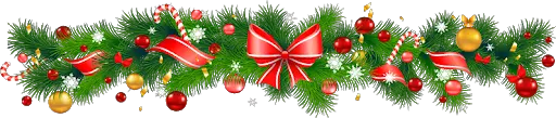 Christmas garland PNG