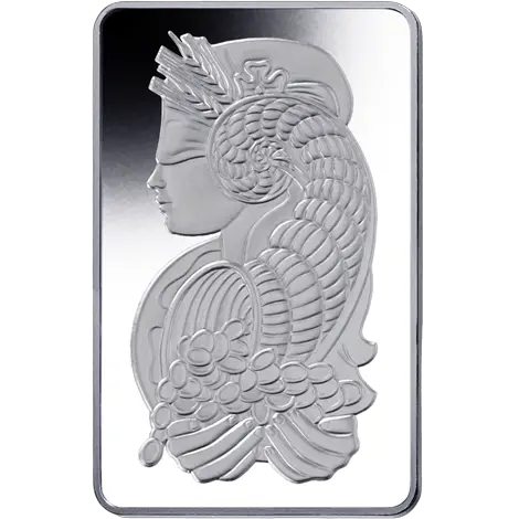 Silver bullion PNG