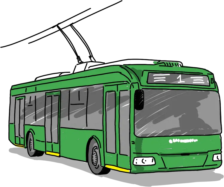 Trolleybus PNG