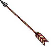 Arrow bow PNG