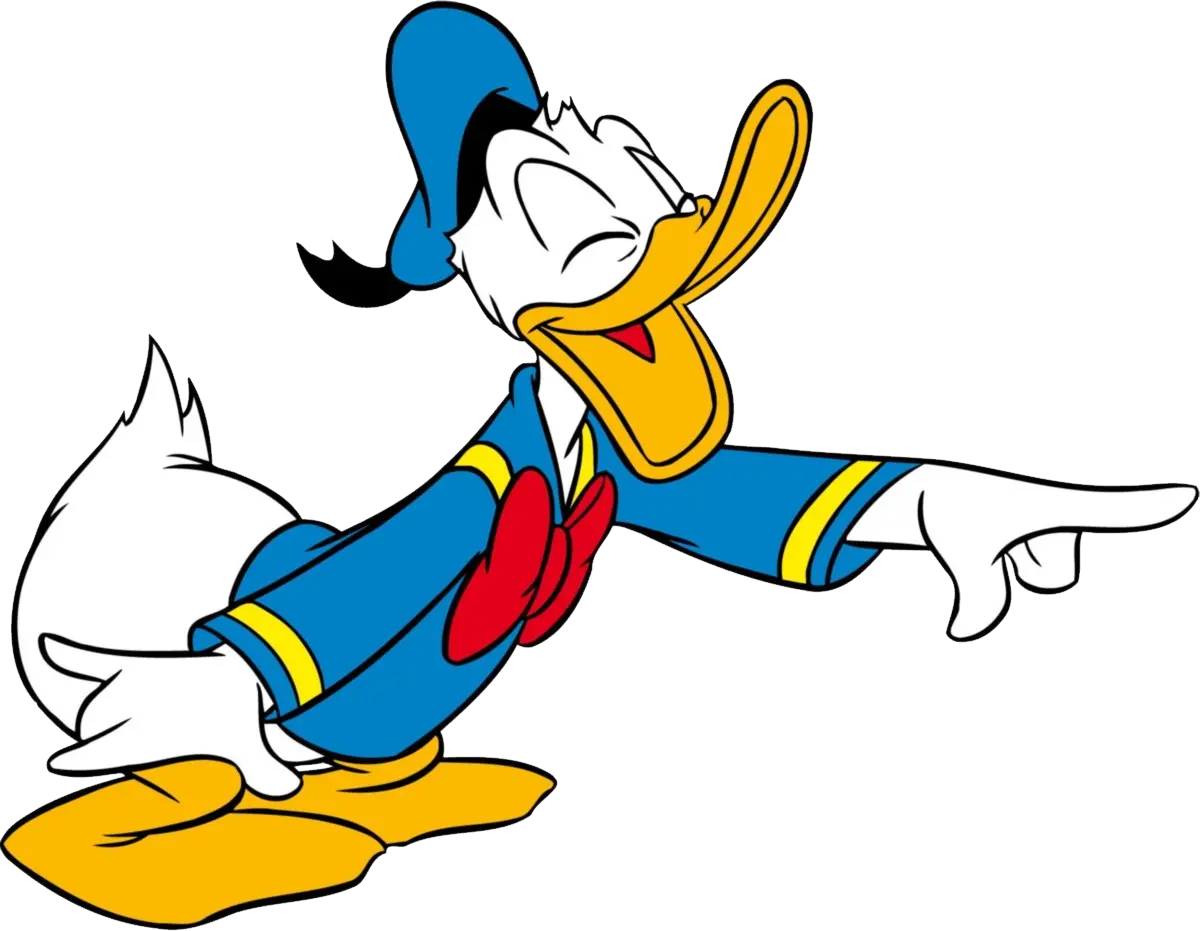 Donald Duck PNG