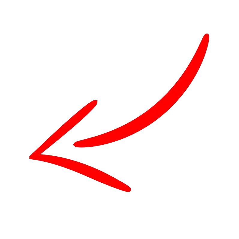 Red arrow PNG