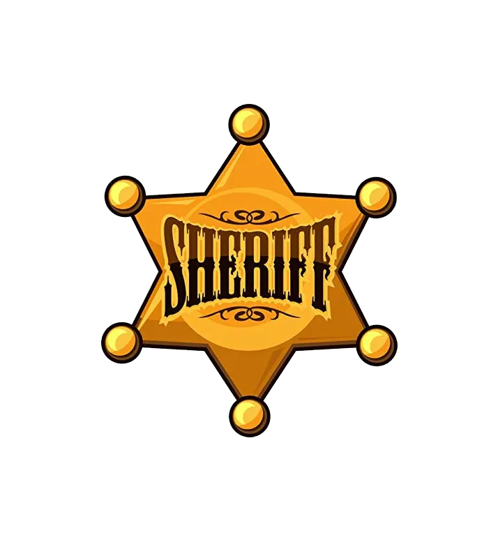 Sheriff badge PNG