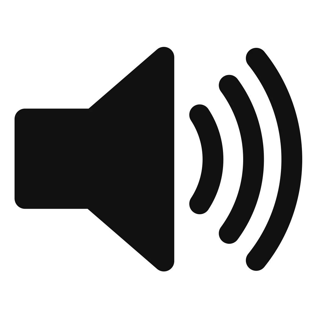 Sound icon PNG