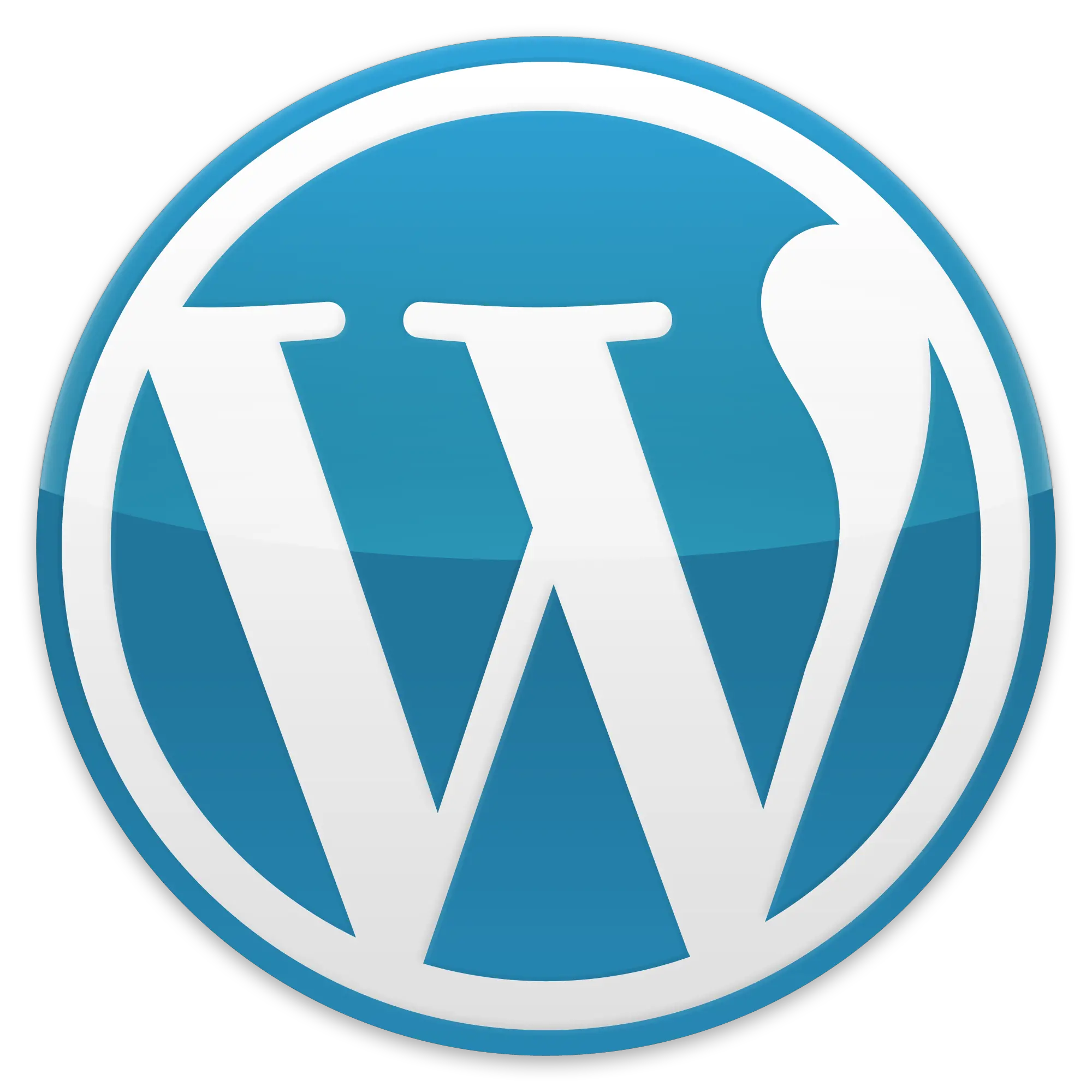 WordPress logo PNG