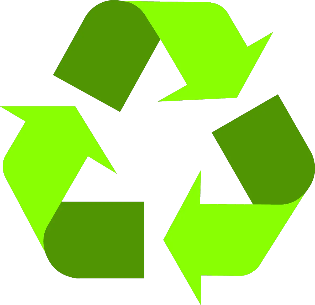 Recycle green icon PNG