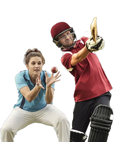 Cricket players PNG