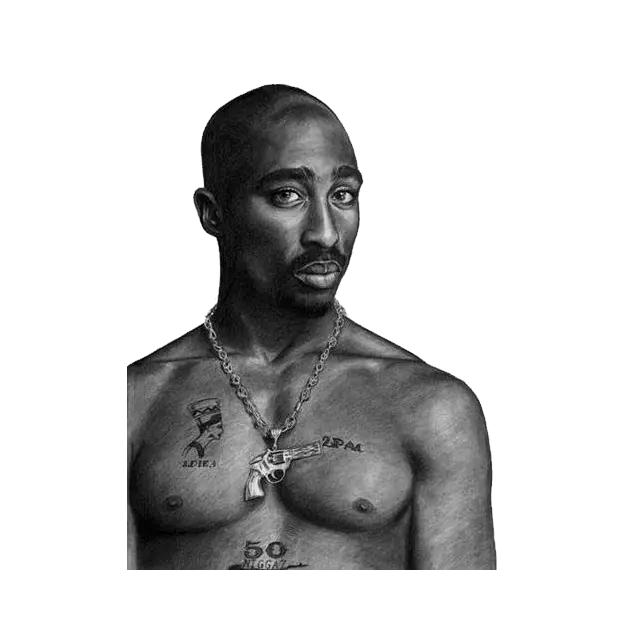 2Pac Tupac Shakur PNG