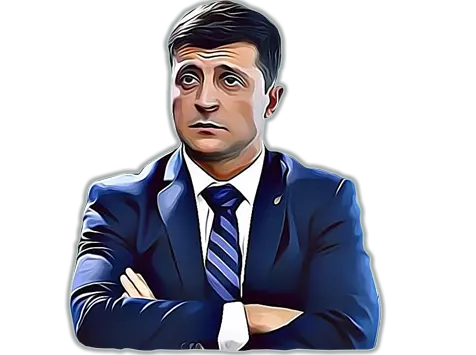 Volodymyr Zelensky PNG