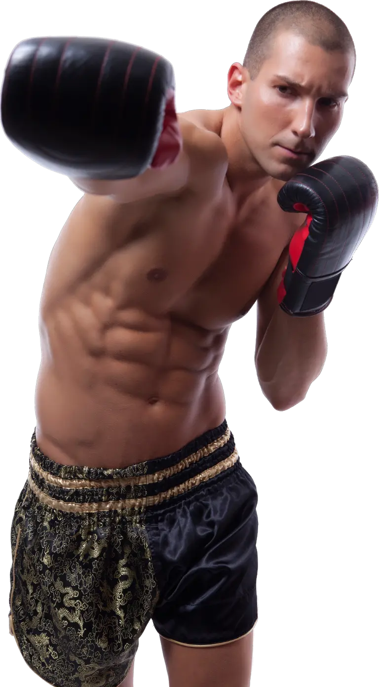 Boxing man PNG image