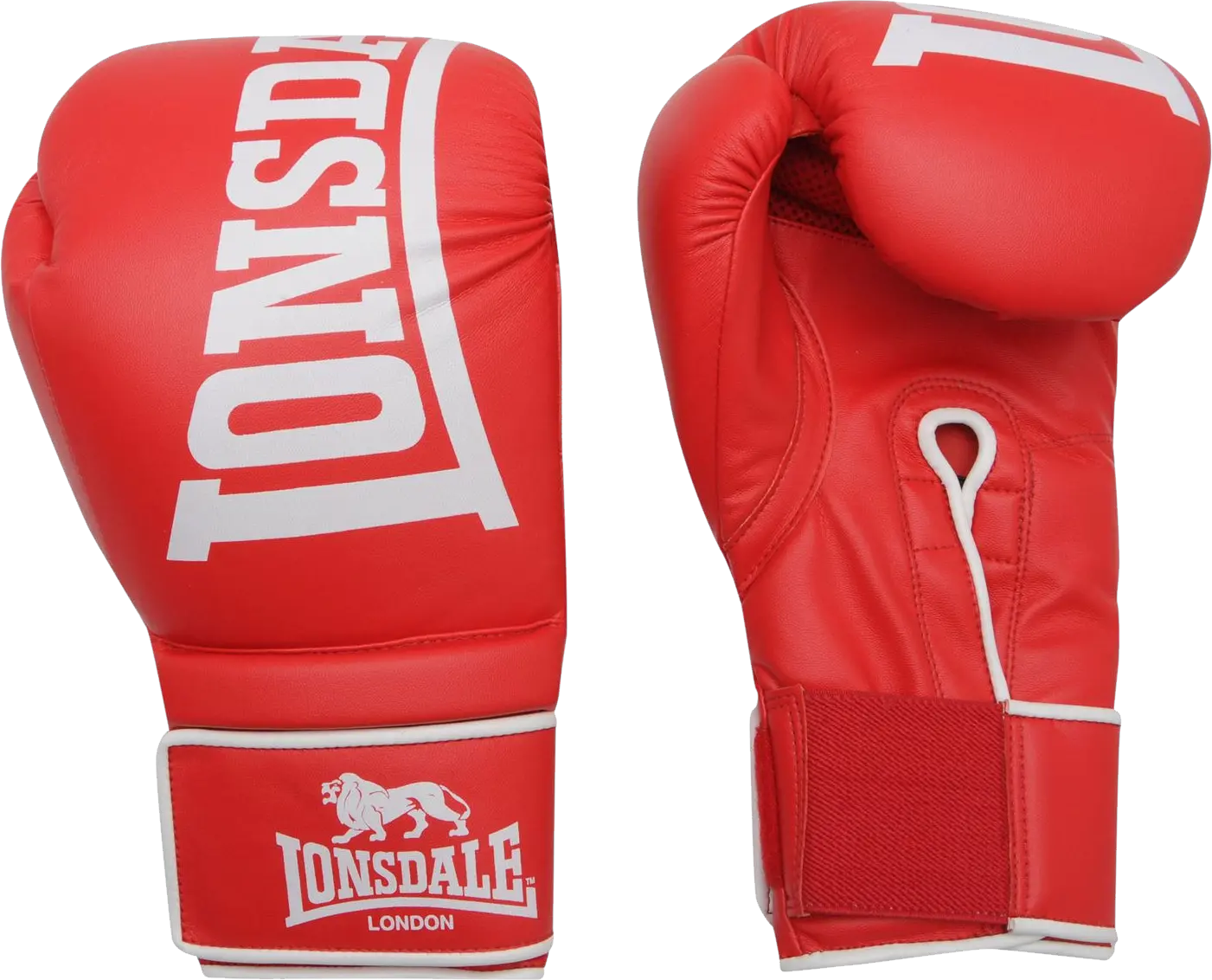 Red boxing gloves PNG image