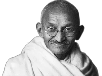 Mahatma Gandhi PNG