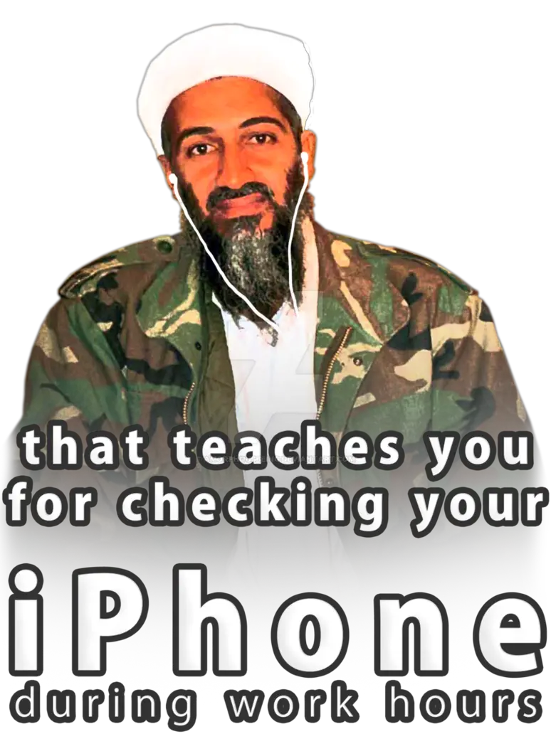 Osama bin Laden PNG