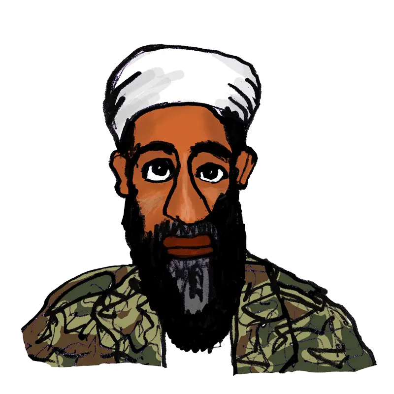 Osama bin Laden PNG