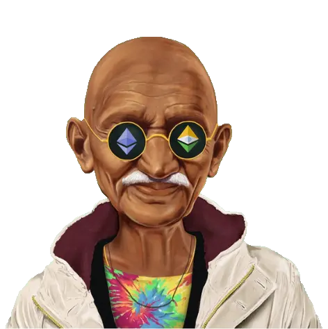 Mahatma Gandhi PNG