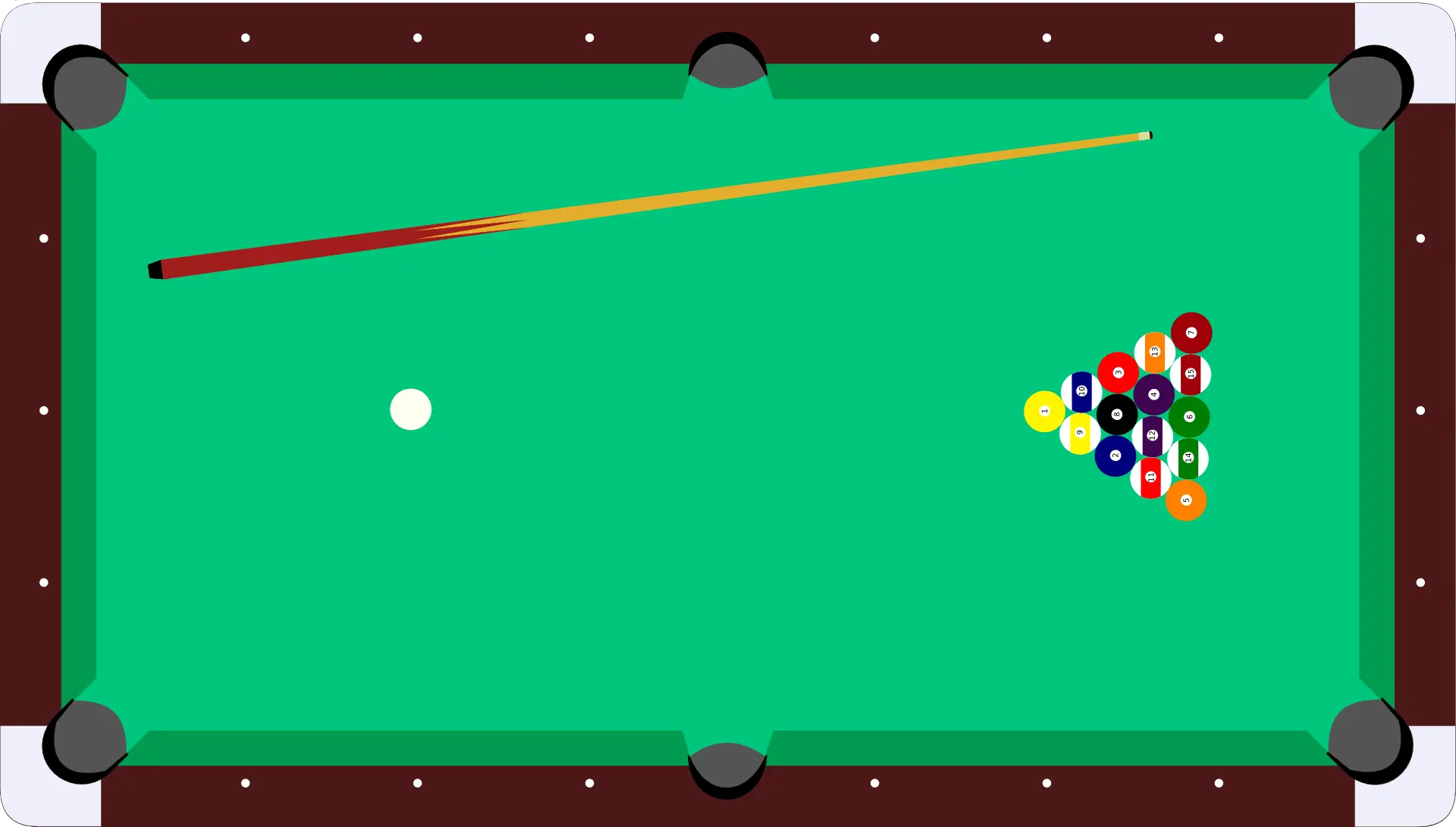 Billiard table PNG