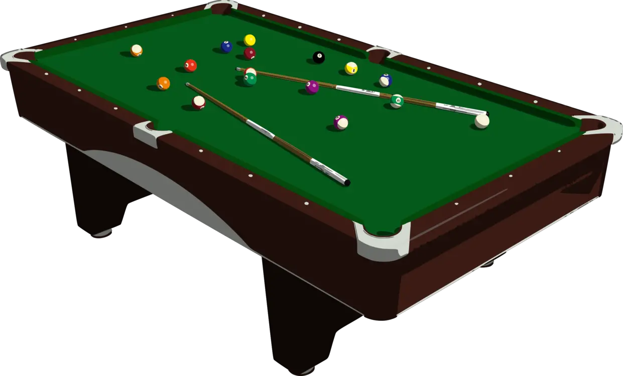 Billiard table PNG