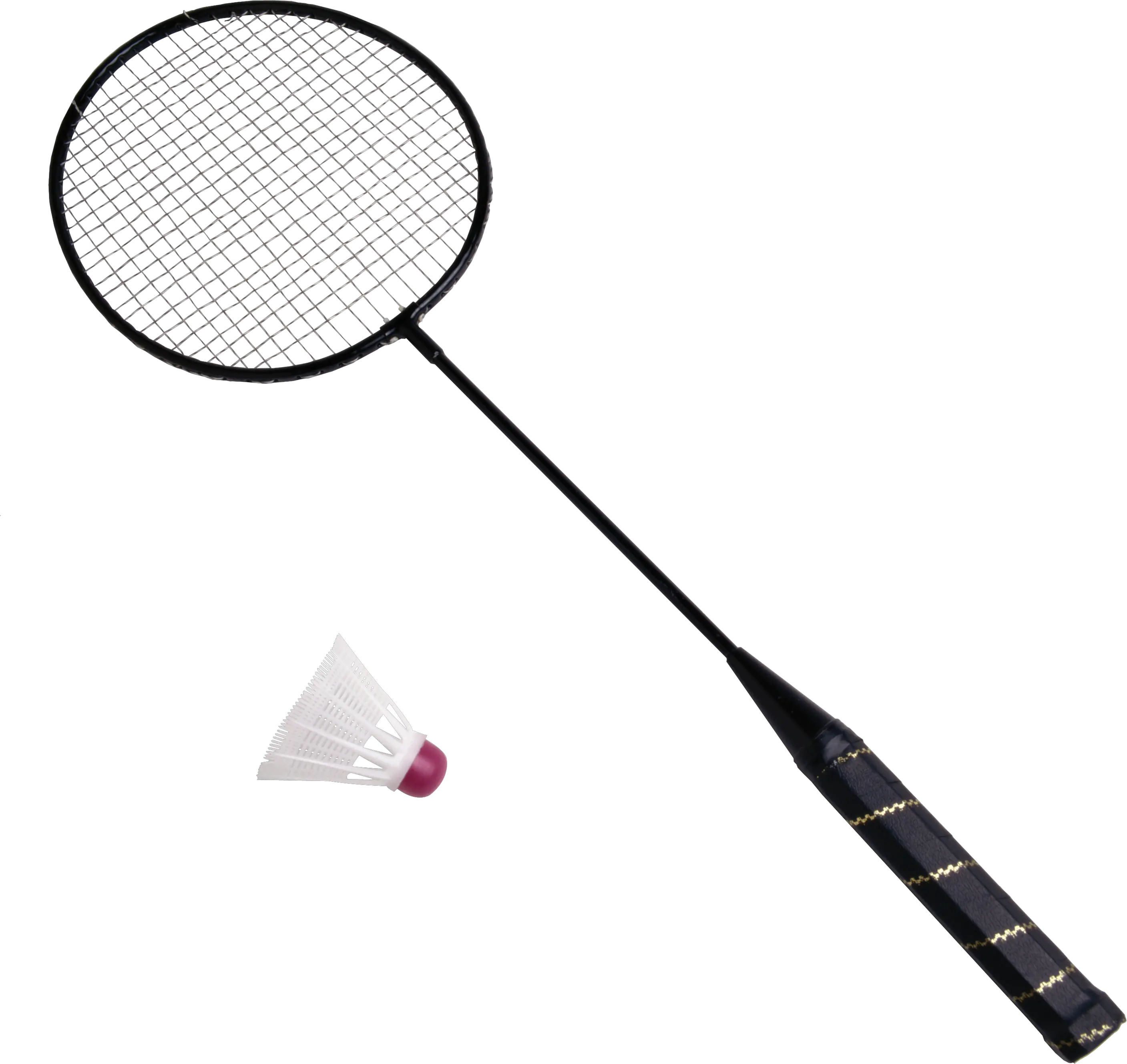 Badminton racket PNG image