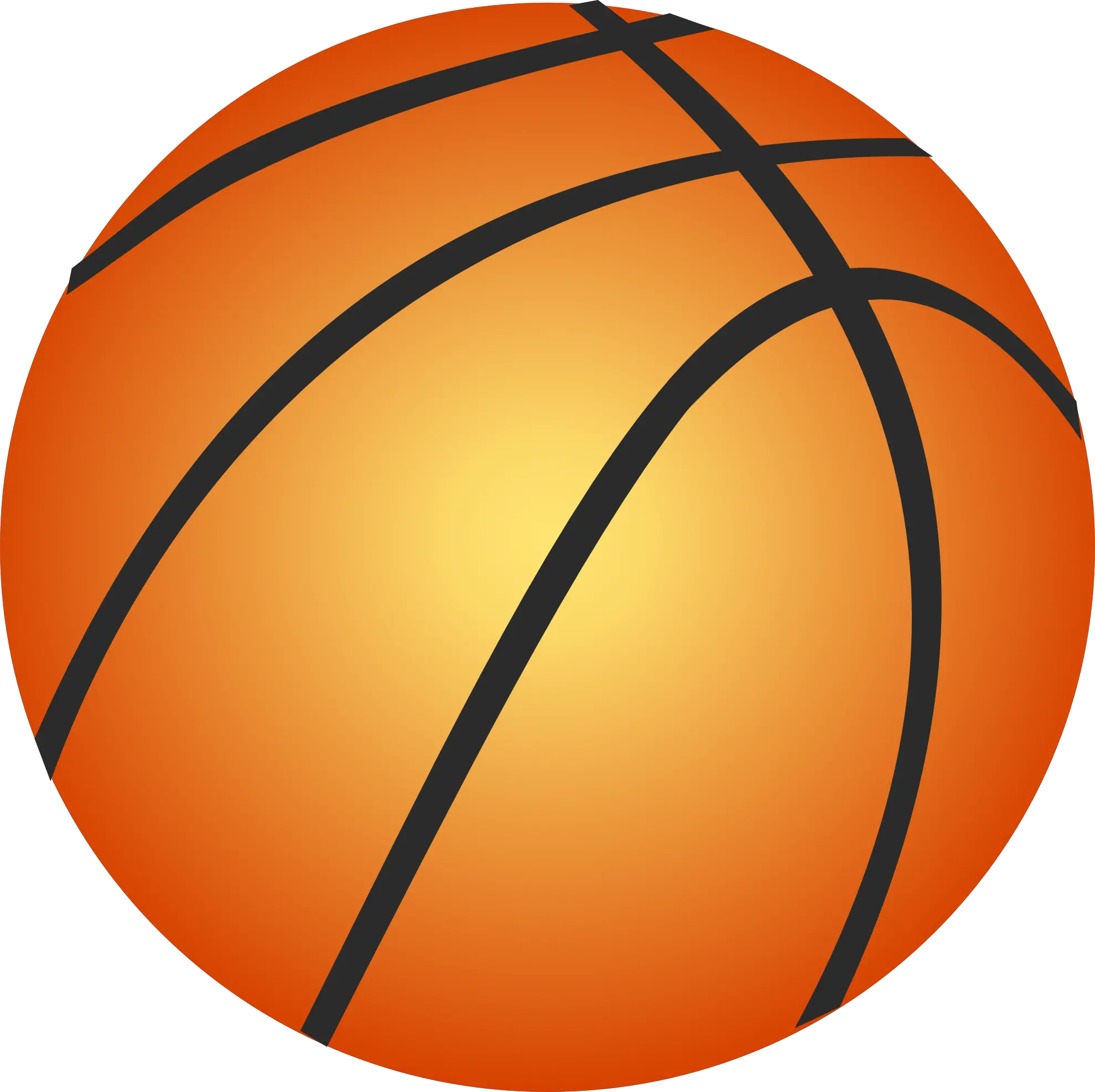 Basketball ball PNG image