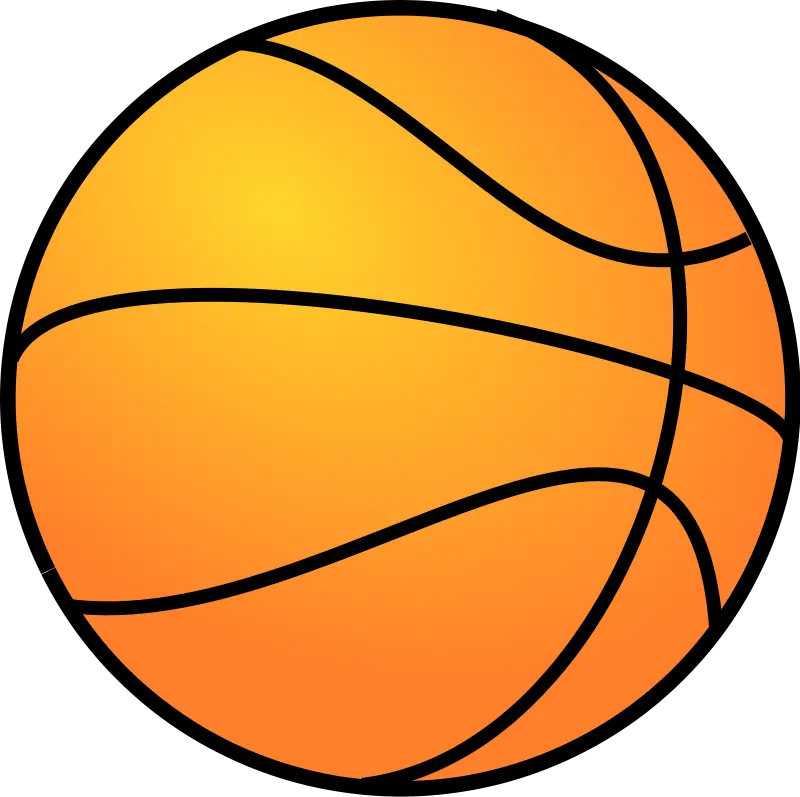 Basketball ball PNG image