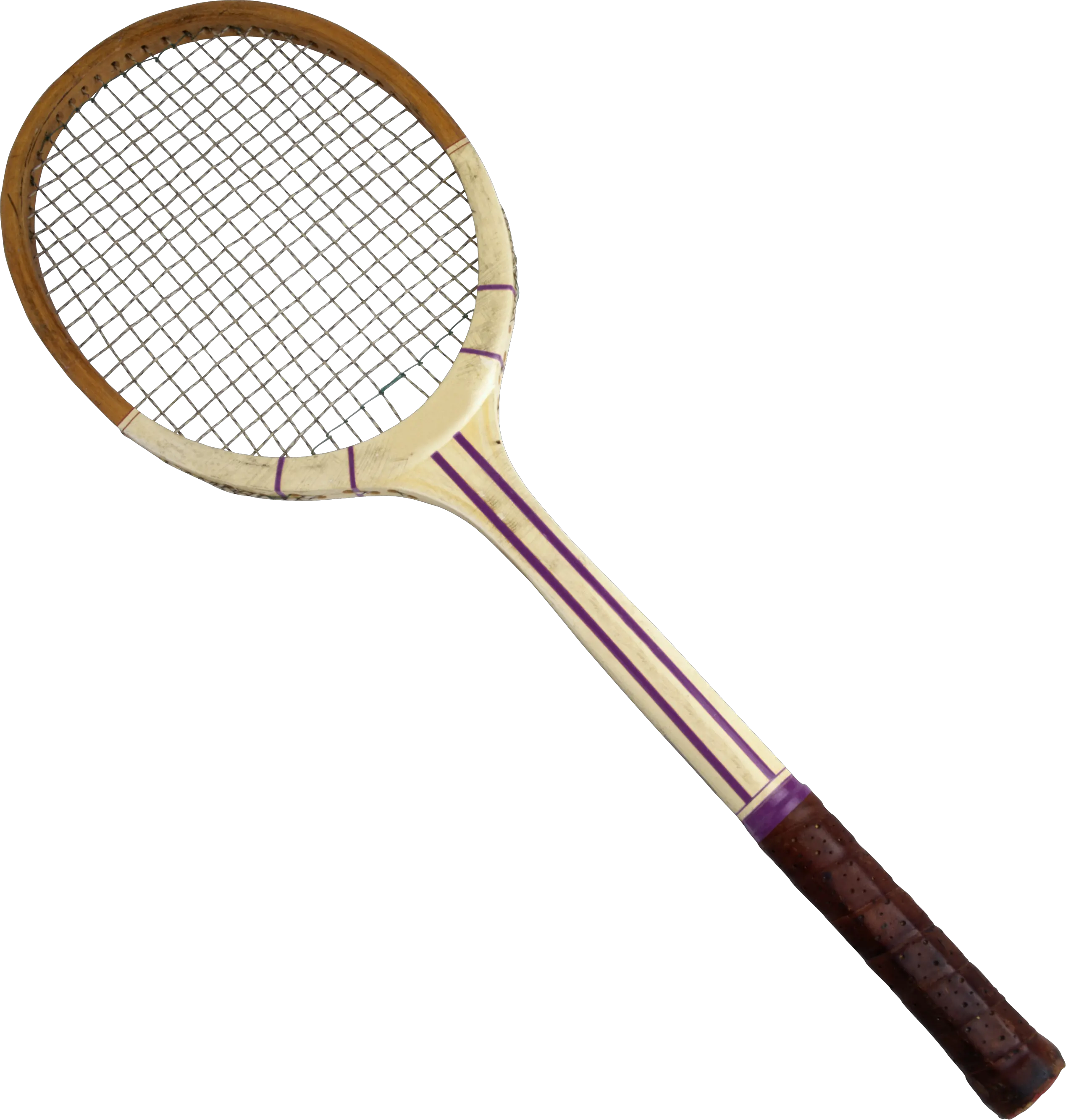 Badminton racket PNG image